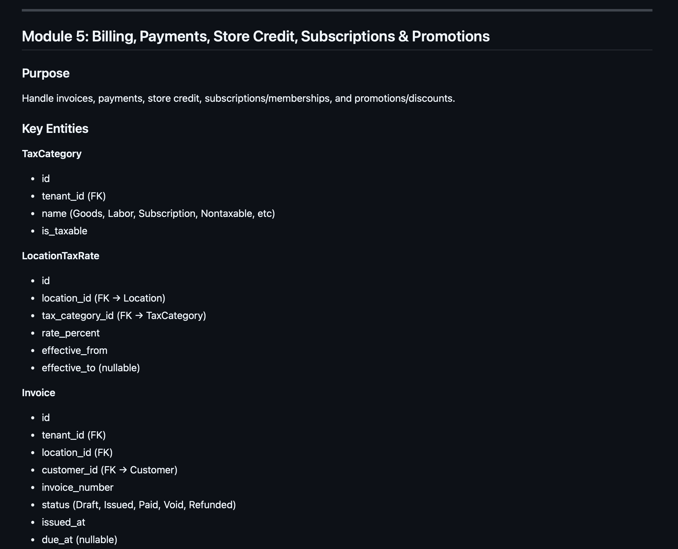 Repair Shop SaaS (Architecture & Data Model)