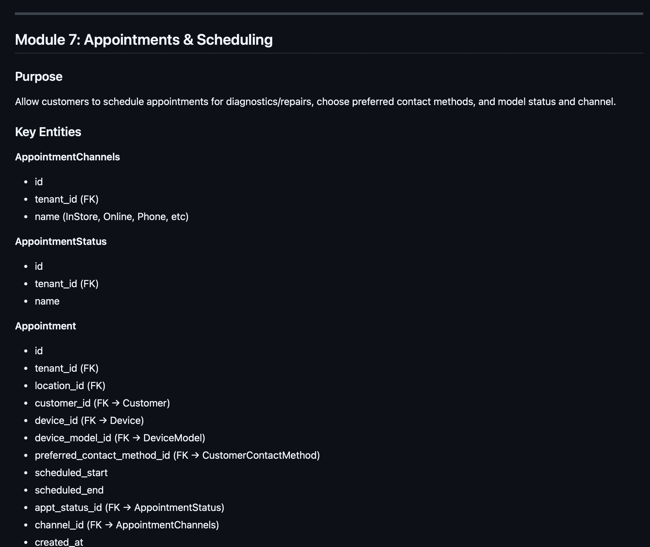 Repair Shop SaaS (Architecture & Data Model)
